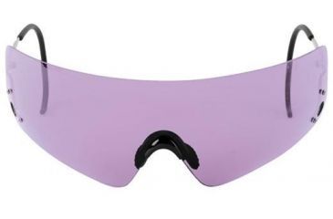 Image of Beretta Shooting Glasses With Purple Lenses Size Small Metal Frame With Hard Case Oca900020316