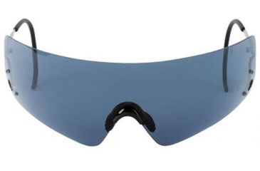 Image of Beretta Shooting Glasses With Smoke Lenses Size Small Metal Frame With Hard Case Oca900020504