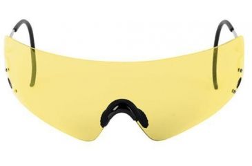 Image of Beretta Shooting Glasses With Yellow Lenses Size Small Metal Frame With Hard Case Oca900020201