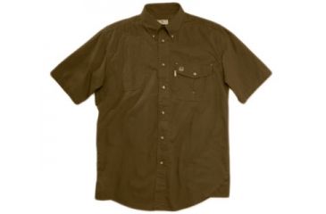 Image of Beretta Shirt TM Shooting, Short Sleeve, Brown, Sm LU20756188S