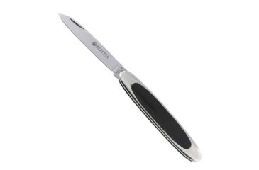 Image of Beretta Traditional Gentlemen's Folding Knife, 2.5in, AISI 420, Nickel Silver Ebony Inlay Handle, 170EB