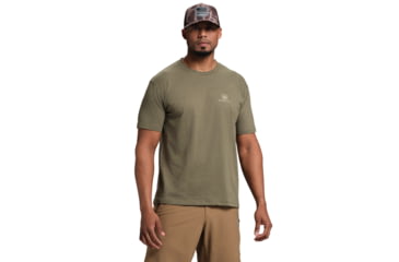 Image of Beretta USA 2.0 T-Shirt - Mens, Short Sleeve, Heather Mil Green, Extra Large, TS226T189007AUXL