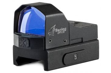 Image of Bering Optics Rubicon Reflex Sight w/ 5 Setting Ret. Control, Black, 1.9ininx1.2inx1.5in BE50004