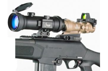Image of Bering Optics Tactical Side Mount for Night Probe NV Attachment, Black BE80410