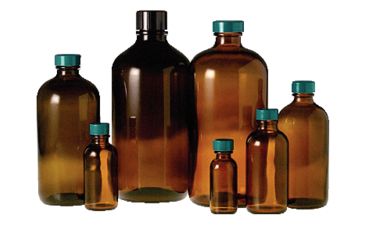 Image of Berlin Packaging Bottle Amber Br 1l Cs12 GLC-02029, Unit CS