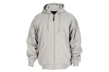Image of Berne Thermal Lined Hooded Sweatshirt - Mens, Grey, Large, Tall, 92021391793