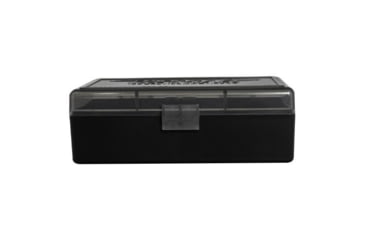 Image of Berrys Manufacturing Ammo Box #407 - .44 cal 50/rd Smoke/Black, 59621
