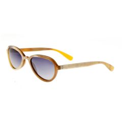 Image of Bertha Alexa Polarized Sunglasses, Vanilla / Black BRSBR007ZC