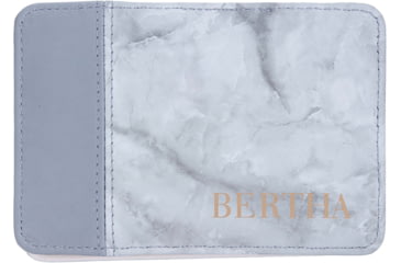 Image of Bertha Avery 4 Piece Surgical Steel Groom Kit, Marble/Pink, One Size, BTHGRMKIT3