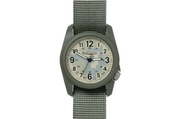 Image of Bertucci Watches Commando Camo Watch with Digicam dial/olive case, 40mm 11032
