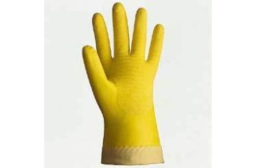 Image of Best Manufacturing Best Master Natural Rubber Gloves, Best Manufacturing 709L-09 Unlined, 16 Mil Large