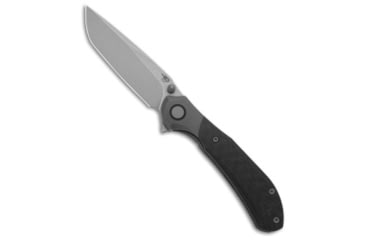 Image of Bestech Knives Bestech Knives Constellation Frame Lock Knife Ti + 3k Twill CF 3.1" BB/SW, Black/Gray, CPM MagnaCut, adult, BHQ-211246