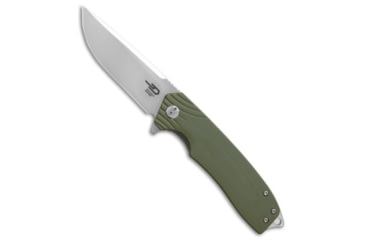 Image of Bestech Knives Bestech Knives Lion Liner Lock Knife Green G-10 3.3" Satin, Green, D2, adult, BHQ-76814