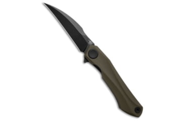 Image of Bestech Knives Bestech Knives Ostap Hel Ivy Liner Lock Knife OD Green G-10 3.1" Black SW, OD Green, Sandvik 14C28N, adult, BHQ-200635