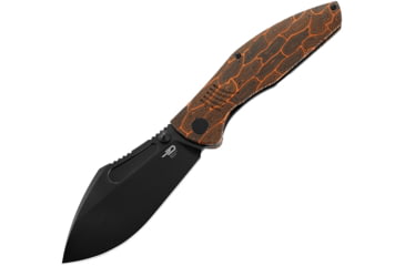 Image of Bestech Knives Lockness Framelock Black/Org