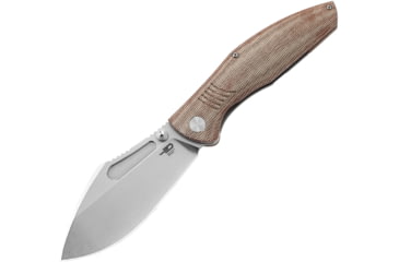 Image of Bestech Knives Lockness Framelock Nat Micarta