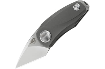Image of Bestech Knives Tulip Ball Lock Folding Knife, Gray, Gray titanium handle, BT1912E