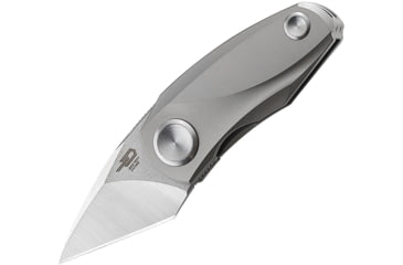 Image of Bestech Knives Tulip Framelock Folding Knife, Gray titanium handle, BT1913A