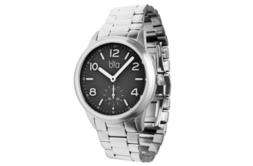 Image of Bia Suffragette Watches, Black Dial, Steel Link Bracelet, Steel, One Size, B1001