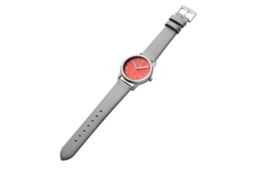 Image of Bia Suffragette Watches, Pink Dial, Gray Strap, Steel, One Size, B1016