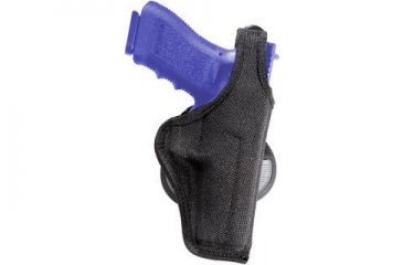 Image of Bianchi 7500 AccuMold Paddle Holster - Black, Left Hand 19353