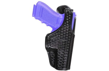 Image of Bianchi 7935 SpeedBreak Duty Holster - Plain Black, Right Hand 23154