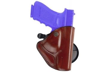 Image of Bianchi 83 PaddleLok Holster - Plain Black, Right Hand 23218