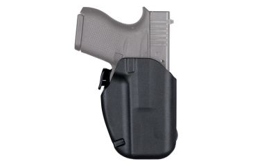 Image of Bianchi Model 571 GLS Pro-Fit Slim Subcompact Concealment Holster With Micro-Paddle S&amp;W M&amp;P Shield Black Right Hand