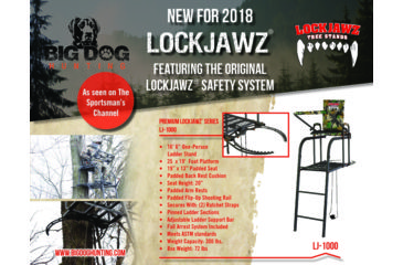 Image of Big Dog Hunting LockJawz, 16.5ft, LJ-1000