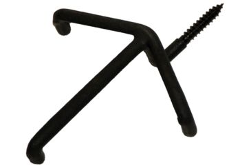 Image of Big Dog Hunting Triple Hook Gear Hanger, 2 Pack, Black, BDGH-050