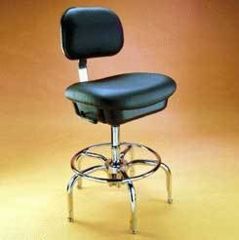 Image of Bio Fit Cleanroom/ESD Chairs, 1P Series, BioFit 1P571000KSTR Class 1000 Cleanroom/ESD Chairs (Ship Now! Models)