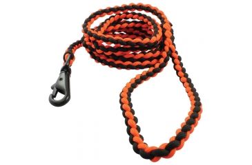 Image of Bison Survival Dog Lead 6ft Org/blk 19DL ORB L