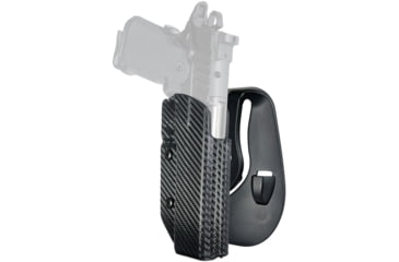 Image of Black Scorpion Outdoor Gear OWB Paddle Holster, Springfield Armory Prodigy 5in, Right Hand, Carbon Fiber, HC03-PADDLE-PRODIGY5-CFRH