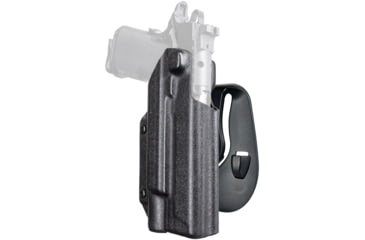 Image of Black Scorpion Outdoor Gear OWB Paddle Holster, Springfield Armory Prodigy 5in w/ X300, Right Hand, Black, HC03-PADDLE-PROD