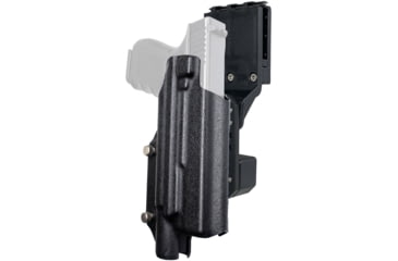 Image of Black Scorpion Outdoor Gear Pro Competition OWB Holster, Glock 17, 19,  19X, 22, 31, 44, 45 w/ X300, Right Hand, Black, HC04-USPSA-GL17X300BKRH
