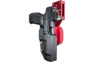 Image of Black Scorpion Outdoor Gear Pro Heavy Duty Competition Kydex OWB Holster, Canik SFx Rival, Right Hand, Red Shell Black, HCD2-USPSABS-SFXRIVALBKRH