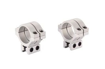 Image of BKL Technologies Model 304 1in Long Double Strap Dovetail Rings,Low,Silver BKL-304L-S