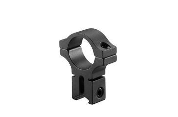 Image of Model 257 0.6in Long Dovetail Ring,High,Single,Matte Black