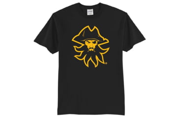 Image of Black Beard Fire Pirates Life For Me T-Shirt - Mens, Black/Yellow, M, BB-Tshirt-M