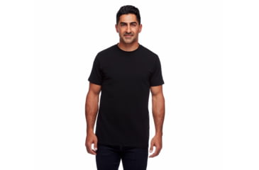 Image of Black Diamond Basis Tee - Mens, Black, Small, AP7300340002SML1