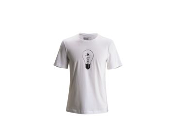 Image of Black Diamond BD Idea Short Sleeve Logo Tee Shirt - Men's, White, Small APH806100SML1