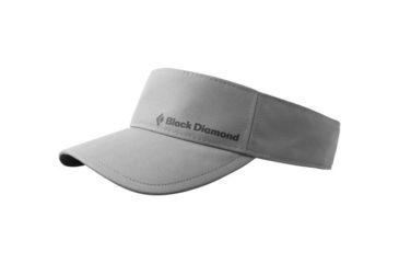 Image of Black Diamond BD Logo Visor, Slate, Small/Medium, APHTQ1020S-M1