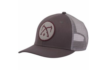 Image of Black Diamond BD Trucker Hat - Unisex, Slate-Nickel, APFX7L972ALL1