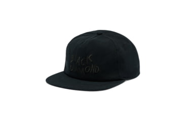 Image of Black Diamond BD Washed Cap, Black/Black Wavy, One Size, AP7230299098ALL1