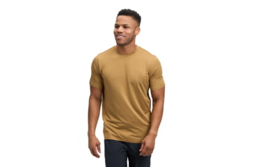 Image of Black Diamond Circuit Short Sleeve Tee - Mens, Flax, Extra Large, AP7520162021XLG1