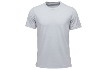 Image of Black Diamond Crag Mens Short Sleeve Tee Shirt, Rain, Small, APZ0Q6477SML1