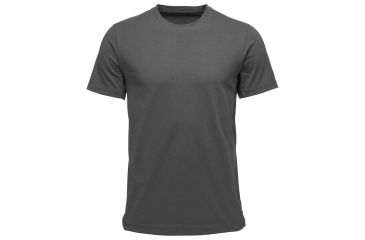 Image of Black Diamond Crag Mens Short Sleeve Tee Shirt, Slate, Extra Large, APZ0Q6020XLG1