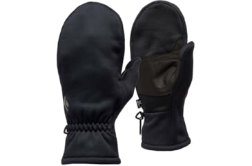 Image of Black Diamond Heavyweight Screentap Mitts, Black, Small, BD8018860002SM1