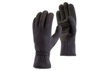 Image of Black Diamond MidWeight ScreenTap Gloves - Unisex, Black, Medium, BD801036BLAKMD 1