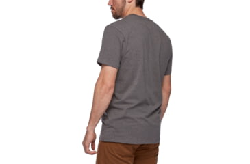 Image of Black Diamond Rope Diamond Tee - Mens, Charcoal Heather, Small, AP7300580036SML1